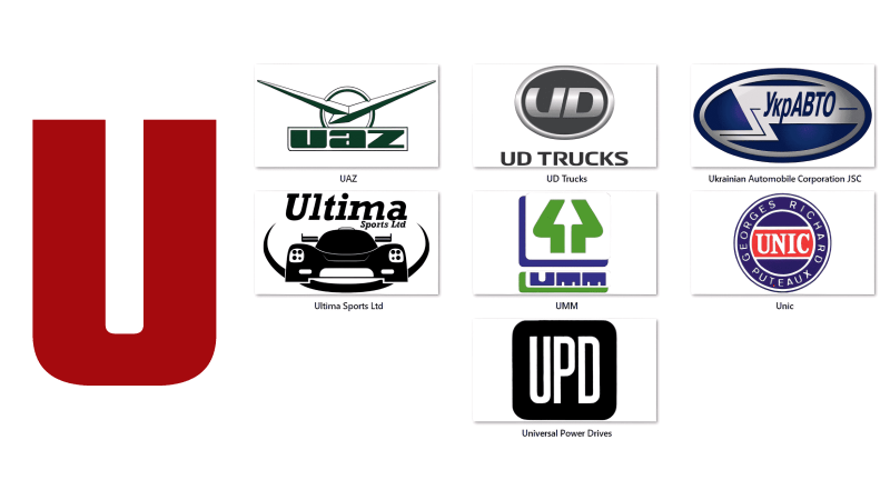 car brands that start with U