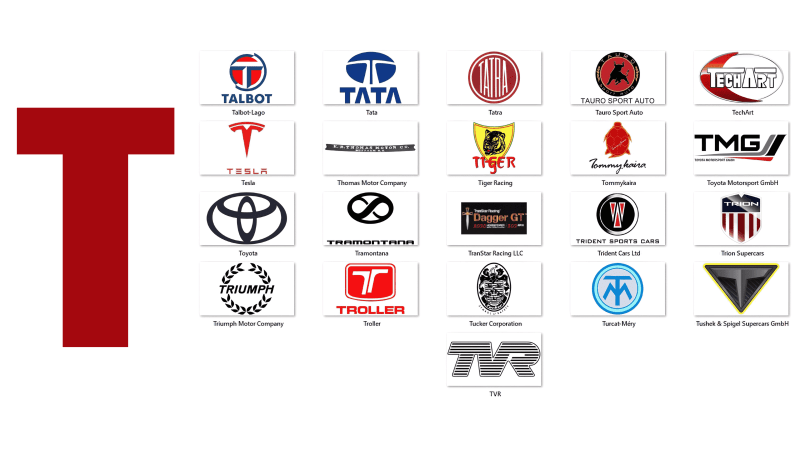 Car Brands that Start with T