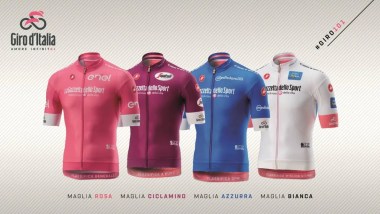 Giro d'Italia jerseys