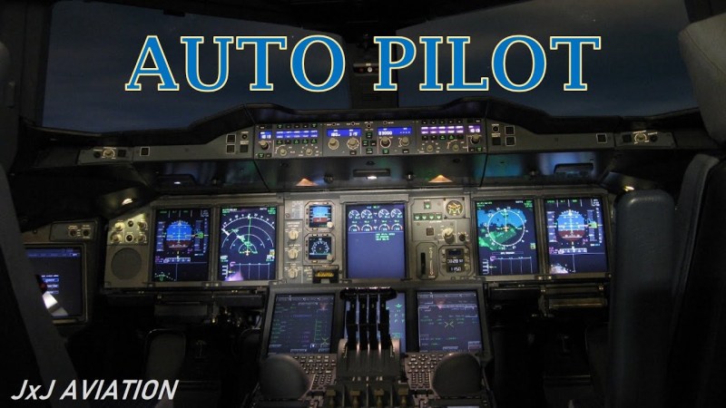autopilot in an airplane
