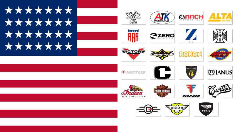 26 American Motorcycle Brands