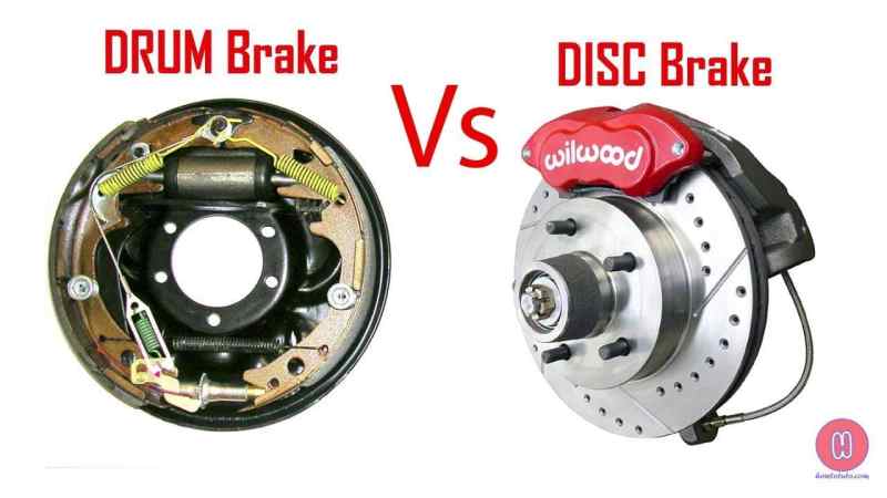 Difference Between Drum Brakes and Disc Brakes