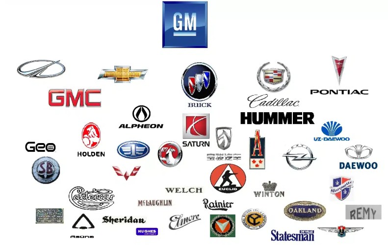 car brands owned by GM