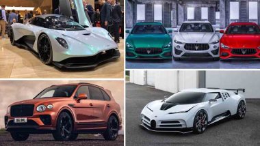 Most Expensive Luxury Cars